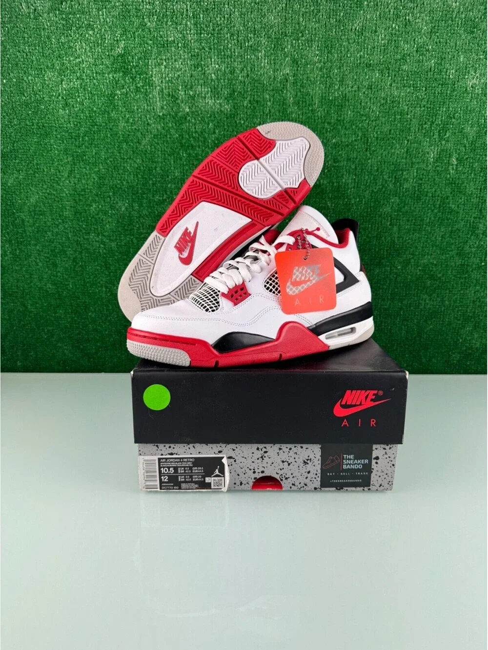 Size 10.5 - Jordan 4 Retro OG Mid Fire Red CLEAN!